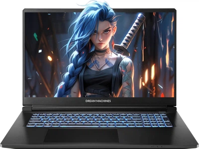 Ноутбук Dream Machines RG5050-17 17.3FHD IPS, Intel i5-13420H, 16GB, F512GB, NVD5050-8, DOS, чорний