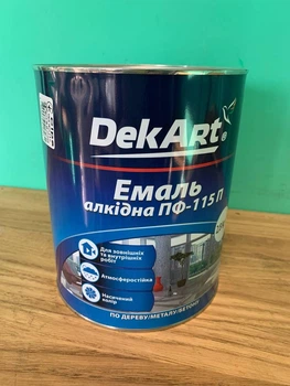 Эмаль DekArt ПФ-115 Серый 2,8 кг