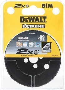 Otwornica bi-metalowa DeWalt Extreme HSS 89 mm DT8189L-QZ (5035048089088)