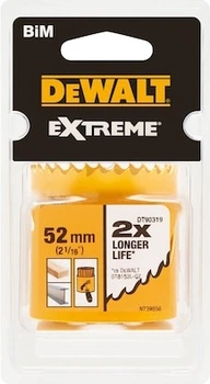 Otwornica bi-metalowa DeWalt Extreme HSS 52 mm DT90319-QZ (5054905250638)