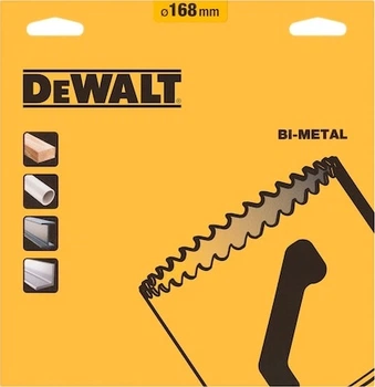 Otwornica bi-metalowa DeWalt Extreme HSS 168 mm DT90373-QZ (5054905284985)