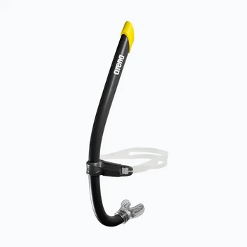 Трубка для плавання Arena SWIM SNORKEL PRO III, чорно-жовта