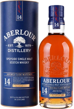 Віскі Aberlour Double Cask Matured 14 років витримки 0.7 л 40% у подарунковій упаковці (5000299639214)