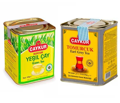 Набор турецкий чай 2 бергамота Caykur Burсum Tomurcuk Earl Grey