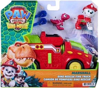 Игровой набор Paw Patrol Динокино Спасательный автомобиль с водителем Маршал (SM97236/6075757)