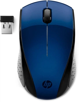 Мишка бездротова HP 220, 3 кн., 1600 dpi, синя (7KX11AA)