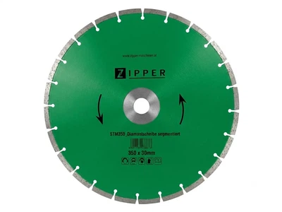Алмазный диск Zipper ZI-BTS350DSS