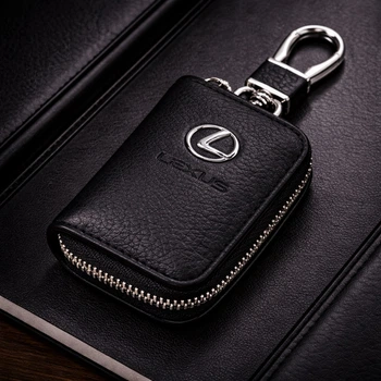 Чохол для ключів з карабіном Lexus (Шкіра)