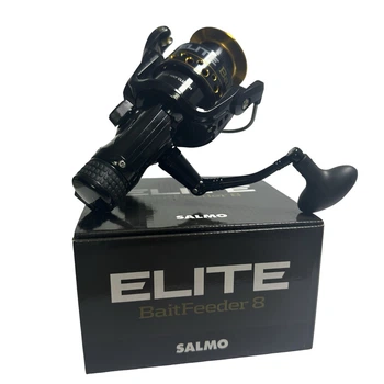 Катушка карповая Salmo Elite BAITFEEDER 8 3000 (360g/5,2:1/7+1) с бетрайнером, 8530BR