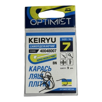 Гачок Optimist Keiryu (самопідсікаючий) BN № 7,40048007