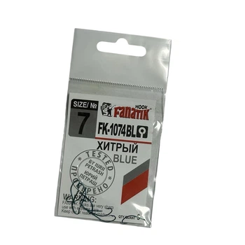 Крючок Fanatik FK-1074BL Хитрый №7 9шт.,FK-1074BL-7