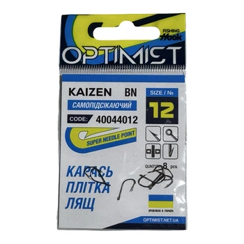 Крючок Optimist KAIZEN № 12,400440012