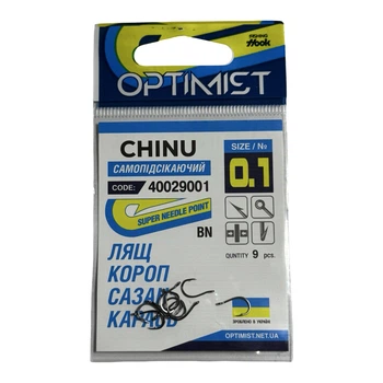 Крючок Optimist Chinu BN № 0,1,40029001