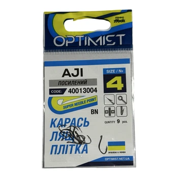 Гачок Optimist AJI (посилений) BN № 4,40013004