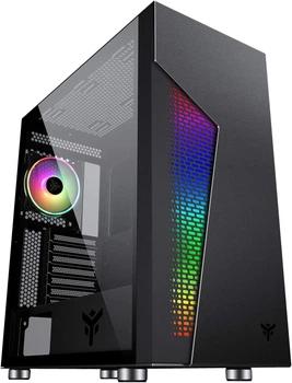 Корпус для ПК iTek Majes 30 / RGB / Grand Tower / без БЖ / Чорний (102154085)