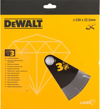 Tarcza diamentowa DeWalt 230 x 22.23 x 2.4 mm DT3763-XJ (5035048058503)