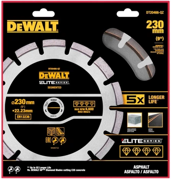 Tarcza diamentowa DeWalt Elite Series 230 x 22.23 mm DT20466-QZ (5054905299118)