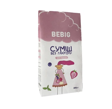 Суміш для випічки безглютенова "Для пирогів" BeBig 450 г