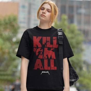 Футболка Metallica (Kill Em All Title) 2XL чорний