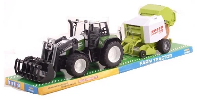 Трактор Macyszyn Toys Трактор - навантажувач з тюкопресом (MAC*30531) (5906800830531)