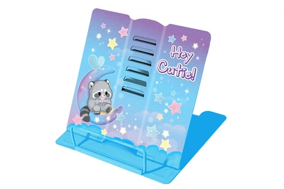 Підставка для книг металева Kidis Racoon 15*18 см 14097