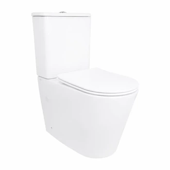 Унитаз напольный Qtap Arvin Ultra Quiet безободковый керамика 630х350х795 мм белый