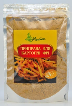 Приправа для картоплі фрі Меліса 120 г (4820089081952)