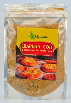 Соль болгарская пестрая Меліса Шарена сол 120 г (4820089083062)