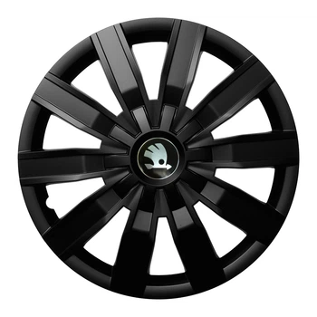 Колпаки Jawoplast Volare Black R14 Skoda (Комплект 4 шт.)