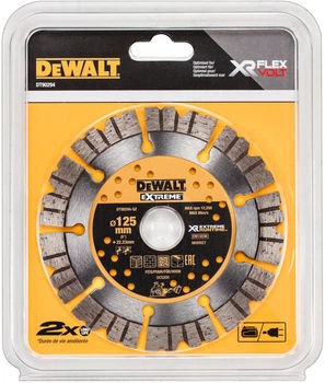 Алмазный диск DeWalt Extreme Runtime 125 x 22.23 x 1.3 мм DT90294-QZ (5054905249960)