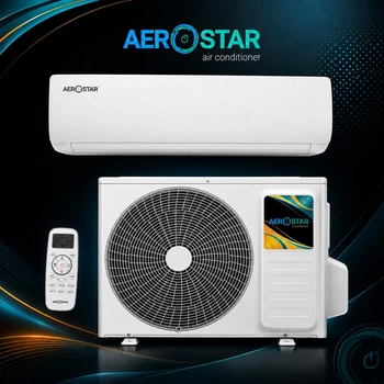 Инверторный кондиционер Aerostar PJ AER-09A-R32 до 25 м² Wi-Fi R32 настенная сплит-система