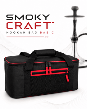 Сумка для кальяна Smoky Craft Hookah Bag Basic кальянная сумка универчсальная 55 из Oxford 600D с амортизационной защитой и карманами
