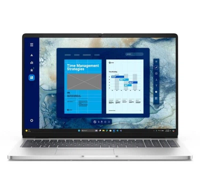 Ноутбук Dell Pro 16 (BTO124_PC16250_EMEA_B_400NIT), Intel Core Ultra 5 225U / 16" / RAM 16 ГБ DDR5 / SSD 512 ГБ / Intel Graphics / Windows 11 Pro / Платиновий