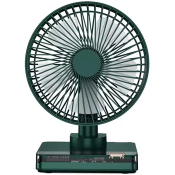 Настольный вентилятор DF11-B with clock 7200 mAh Green