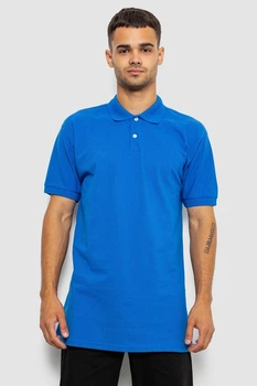 Поло мужское однотонное электрик 244R465 AGER 5XL