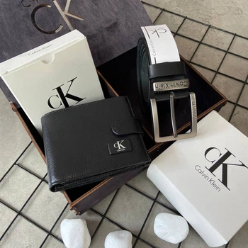 Подарунковий Набір Calvin Klein Ремінь І Гаманець - (236210)