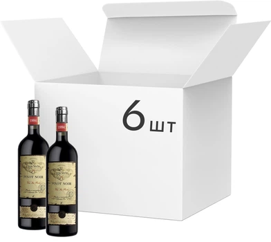 Упаковка вина Casa Veche Pinot Noir червоне сухе 0.75 л х 6 шт (24840042001210)