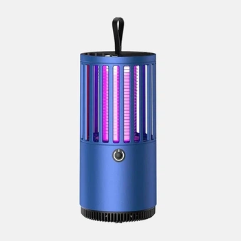 Электрическая ультрафиолетовая лампа ловушка для насекомых от USB 5 Вт до 30 м2 Синий (SF-327241)