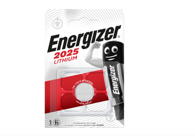 Батарейка Energizer CR2025 Lithium 1 шт