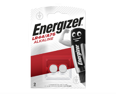 Батарейка лужна Energizer Alkaline LR44 357 SR44 A76 G13