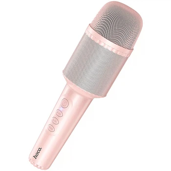 Караоке Мікрофон-колонка HOCO DBK1 (Pink) (256995)