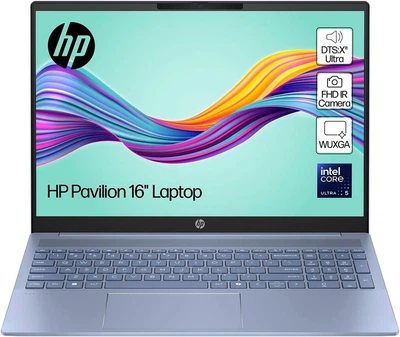 Ноутбук 16" HP Pavilion 16-af0003sl |Intel Core Ultra 5 125U RAM 16GB SSD 512GB | 11год батарея Win11
