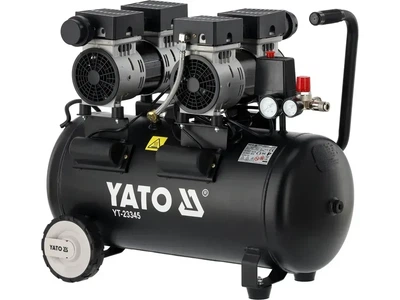 Компрессор воздушный YATO безмасляный 50 л 280 л/мин 8 бар 1500 Вт YT-23345
