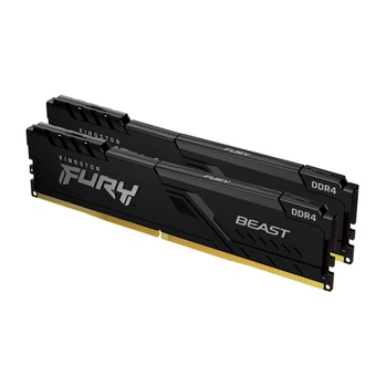 Модуль пам'яті Kingston Fury Beast Black DDR4-3600 64GB KIT (2x32GB) (KF436C18BBK2/64)