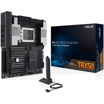 Материнская плата ASUS PRO WS TRX50-SAGE WIFI (sTR5, AMD TRX50, DDR5, CEB)