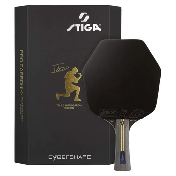 Ракетка для настільного тенісу Stiga Pro Carbon Plus Cybershape Truls Edition 5 Star FL (1215-1306-35)