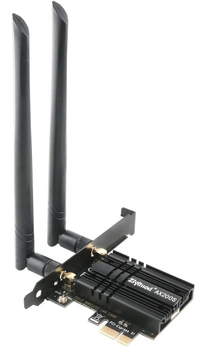 Wi-Fi карта 3000 Мбит/с Bluetooth 5.2, чип Intel WiFi 6 AX200, 5G/2.4G PCIe Bluetooth WiFi 6 для ПК Windows 11/10 (64-бит)