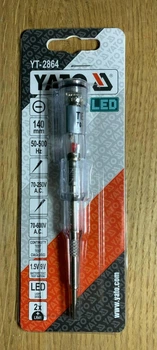 Отвертка с индикатором YT-2864 70-250V