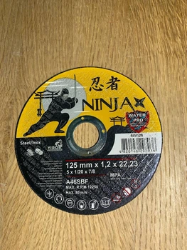 Диск отрезной по металлу Ninja 125*1,2 мм (65V126)