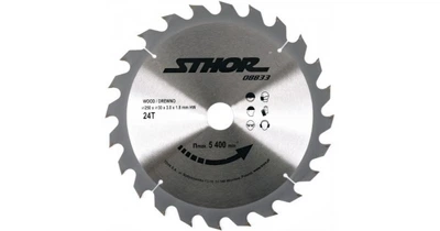 Диск пильный STHOR 250/30 3 мм 24 зубца (08833)